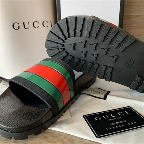 chanclas gucci para hombre|Slides y sandalias para Hombre .